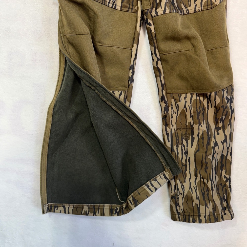 Muddy TRX Softshell Hunting Pants Mens M Mossy Oak Bottomland NWT Zipper Flaw - Picture 7 of 14